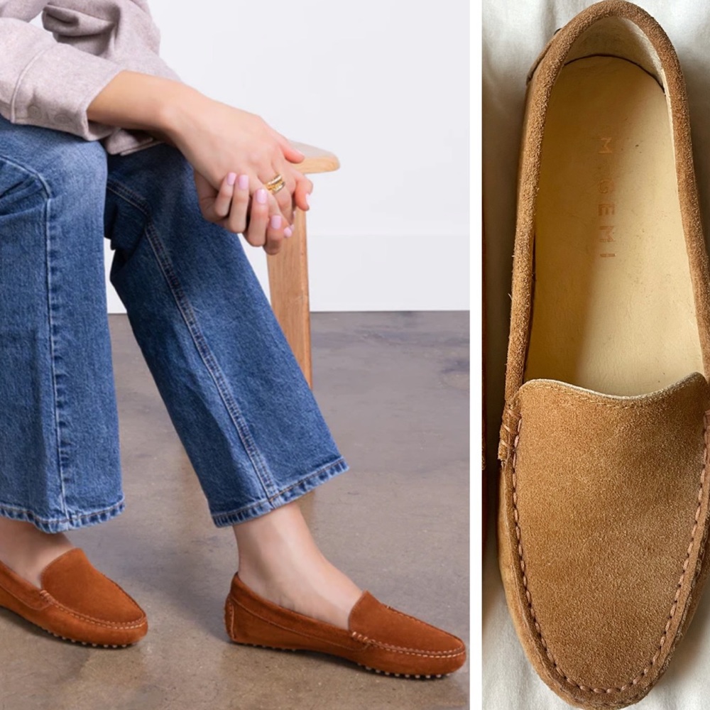 M. Gemi • The Felize Women’s Suede Tan Loafers